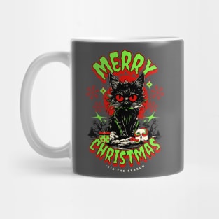 Horror Fan Christmas Greetings Mug